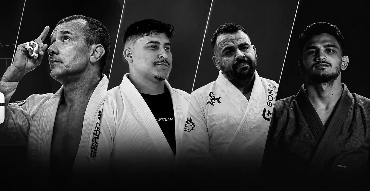 Master Julio Cesar and the GFTEAM professors teaching at the grand opening seminar
